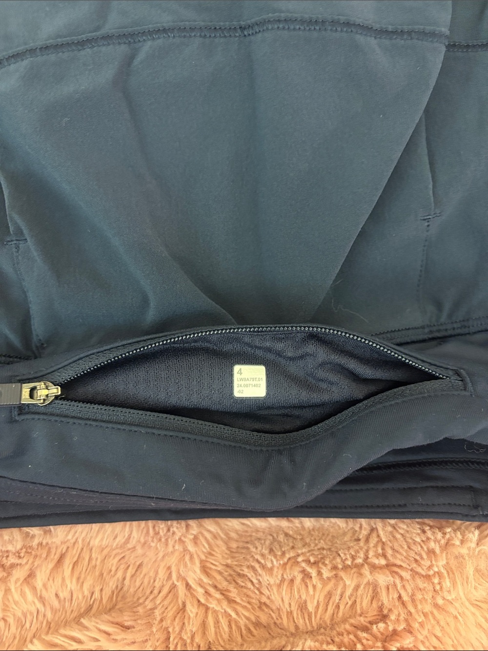 lululemon athletica Navy Athletic Skort - Picture 3 of 4